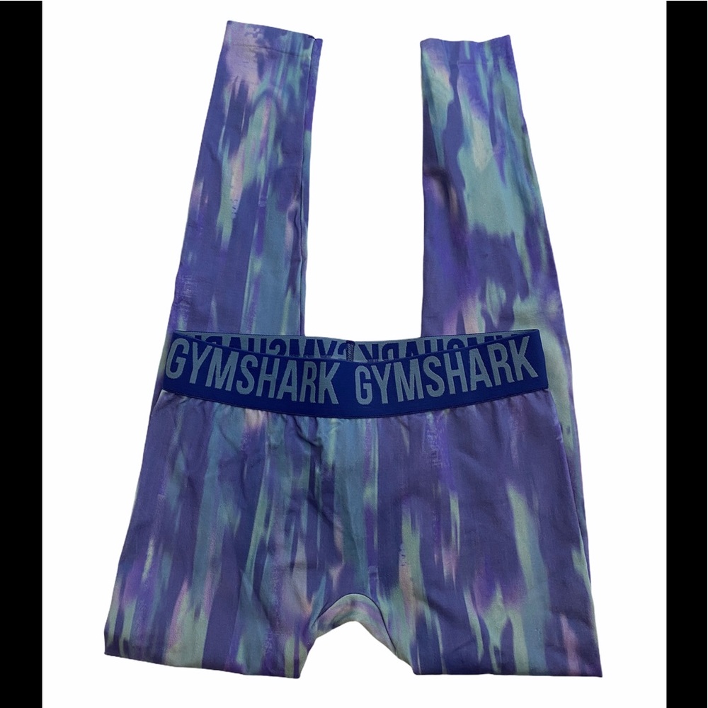 Gymshark Purple Space Dye Leggings